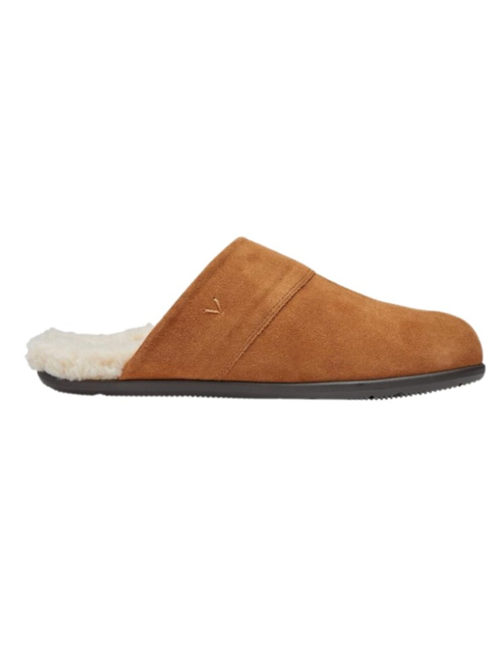 Vionic Men’s Alfons Orthotic Slipper - Toffee Suede - 10010990245